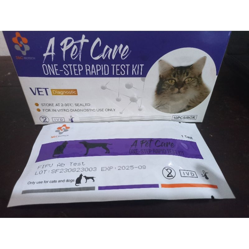 FIPV  -Peritonitis infecciosa felina - A pet Care (1 kit)