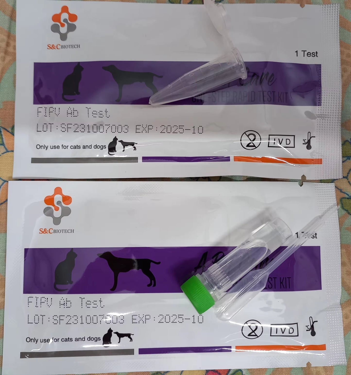 FIPV  -Peritonitis infecciosa felina - A pet Care (1 kit)