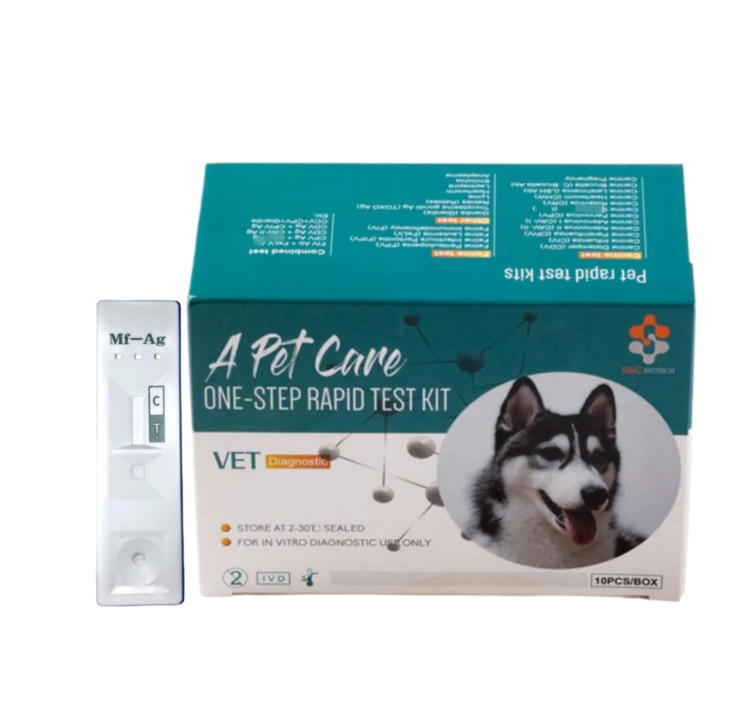 Mycoplasma Haemofilis Ag Caninos/Felinos - Pet Care (1 kit)