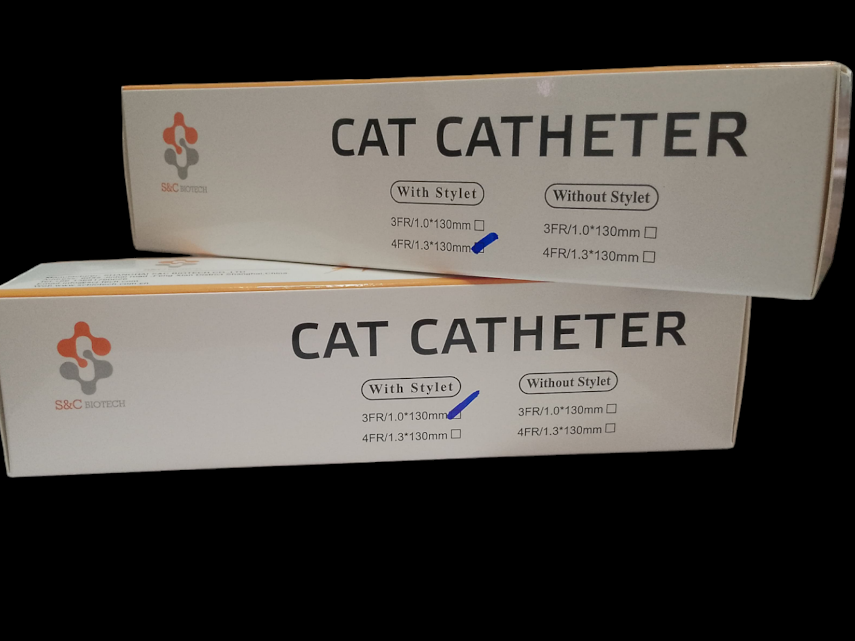 Catéter para Gatos con estilete (Unidad)