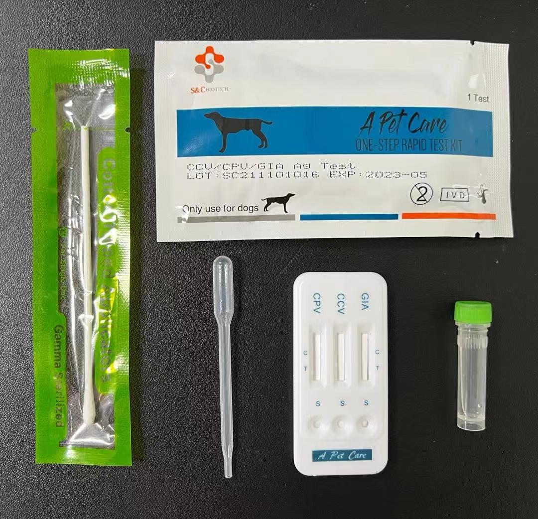 CCV CPV GIA (Coronavirus Parvovirus Giardia) - Pet Care (1 Kit)